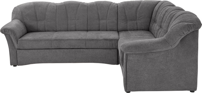 DOMO collection, DOMO collection Ecksofa, DOMO collection Ecksofa »Papenburg B/T/H: 242/190/84 cm L-Form«, wahlweise mit Bettfunktion, Langer Schenkel links oder rechts