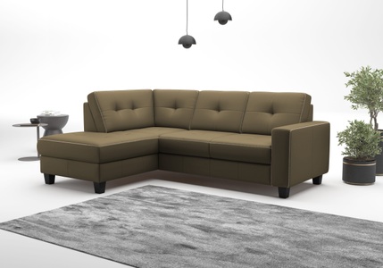 PLACES OF STYLE Ecksofa »Varese« wahlweise mit Bettfunktion und Bettkasten