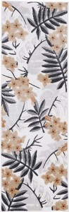 carpetfine, carpetfine Läufer »Deja 102«, rechteckig, 4 mm Höhe, robustes Flachgewebe, Motiv- Floral Palmenblätter, Hoch-Tief Effekt, In- und Outdoor geeignet, Wetterfest und UV-beständig für Balkon, Terrasse, Garten, Aussenbereich,Wohnzimmer, Schlafzimme, carpetfine Läufer »Deja 102«, rechteckig, 4 mm Höhe, robustes Flachgewebe, Motiv- Floral Palmenblätter, Hoch-Tief Effekt