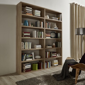 Fredriks, home24 Regal Concept XV, fif möbel Raumteilerregal »Toro«, 12 Fächer, Breite 185 cm