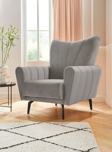 LEONIQUE, Leonique Sessel »Chiara«, mit feiner Steppung in vielen Bezugsqualitäten und Farben, 