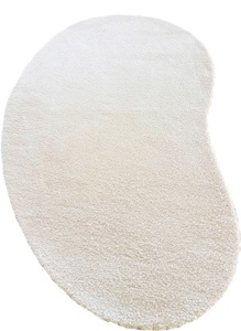 LeGer Home by Lena Gercke, LeGer Home by Lena Gercke Hochflor-Teppich »Halrum«, rechteckig, 25 mm Höhe, mit besonderer Form, einfarbig, ideale Teppiche für Wohnzimmer, Schlafzimmer, Ankleidezimmer, LeGer Home by Lena Gercke Hochflor-Teppich »Halrum, einfarbig,«, organische Form