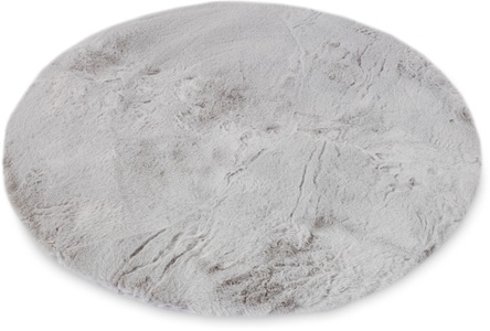 GINO FALCONE, Gino Falcone Fellteppich »Kuschelteppich Chiara«, rund, 30 mm Höhe, Kunstfell, Kaninchenfell-Haptik, besonders weicher Langflor, ideal im Wohnzimmer & Schlafzimmer, Gino Falcone Fellteppich »Kuschelteppich Chiara«, rund, 30 mm Höhe, Kunstfell, Kaninchenfell-Haptik, besonders weicher Langflor