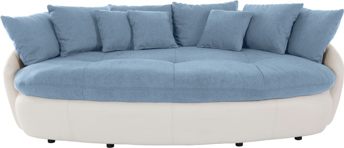 INOSIGN, INOSIGN Big-Sofa »Amaru«, grosszügiges, gemütliches Megasofa XXL, COTTA Big-Sofa »Aruba« gemütliches Megasofa in XXL in organischer Form mit vielen Kissen