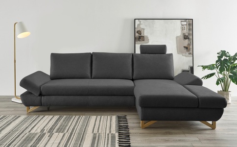 andas Ecksofa »HALSTA«, auch mit Bettfunktion (Liegefläche 245 x 138 cm)