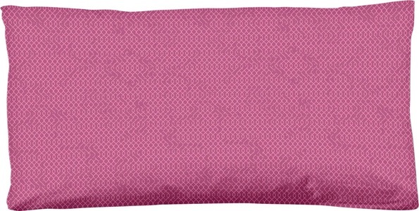 hip, hip Kissenbezug »Axelle«, (1 St., 1 40x80 cm Kissenhülle), aus 100% Baumwoll-Satin, hip Kissenbezug »Axelle«, (1 St., 1 40x80 cm Kissenhülle), Baumwolle, Mako-Satin, 40x80, 1 Stück, Reissverschluss, Axelle, Lila