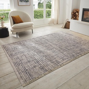 Hanse Home, HANSE Home Teppich »Sole«, rechteckig, 8 mm Höhe, strapazierfähig, robust, pflegeleicht, ringsum gekettelt, geeignet für Fussbodenheizung, HANSE Home Teppich »Sole«, rechteckig, 8 mm Höhe, Kurzflor, Läufer, Vintage, Wohnzimmer, Schlafzimmer, Esszimmer, Flur