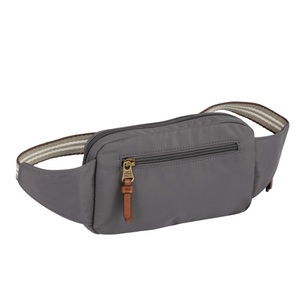 camel active, camel active Bauchtasche, camel active Bauchtasche »Bari« aus hochwertigem matten Nylon mit gestreiftem Gewebeband