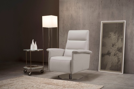 Egoitaliano, Egoitaliano Sessel »Kelly«, drehbar, manuelle Relaxfunktion mit Push-Back-Mechanismus, Egoitaliano Sessel »Kelly Designsessel«, drehbar, manuelle Relaxfunktion mit Push-Back-Mechanismus