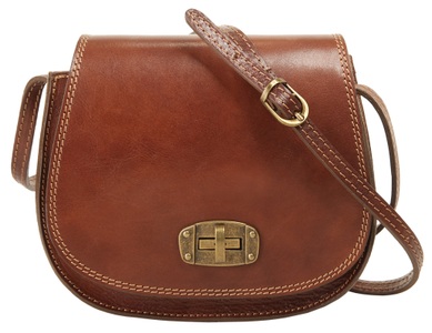 PIKÉ, Piké Umhängetasche, Piké Umhängetasche, echt Leder, Made in Italy