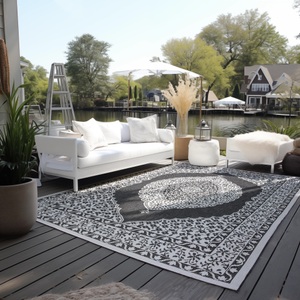 ELLE DECORATION, ELLE DECORATION Teppich »Meekly, In- und Outdoor«, rechteckig, Flachgewebe, In-& Outdoor, Modern, Wendeteppich, Balkon, Wohnzimmer, ELLE DECORATION Teppich »Meekly Wendeteppich«, rechteckig, 5 mm Höhe, Flachgewebe, In-& Outdoor, Modern, beidseitig, Balkon, Wohnzimmer