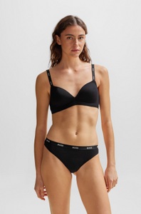 BOSS Triangel-BH »TRIANGLE PADDED CI«, mit BOSS Schriftzug auf den Trägern