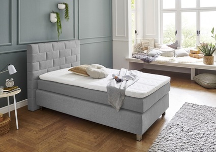 Westfalia Schlafkomfort, Westfalia Schlafkomfort Boxspringbett, mit Topper, Westfalia Schlafkomfort Boxspringbett, mit Topper
