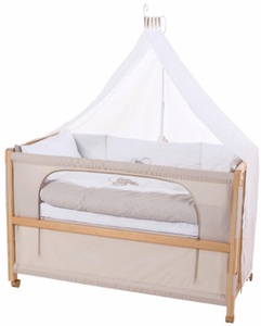 Roba, Roba Kinderbett aus Holz, »Room bed, Liebhabär«, roba® Babybett »Room bed, Liebhabär«