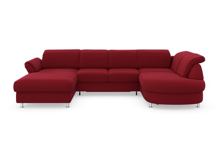 sit&more Wohnlandschaft, wahlweise mit Bettfunktion, Bettkasten und Kopf- und Armteilverstellung