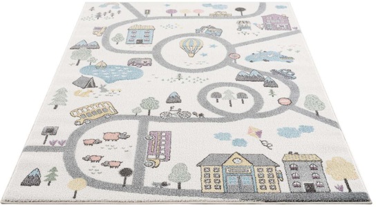 Carpet City Kinderteppich »Anime9376«, rechteckig, 11 mm Höhe, pflegeleichter Spieleteppich, Kinderzimmer