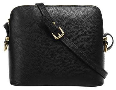 CLUTY, Cluty Umhängetasche, Cluty Umhängetasche, echt Leder, Made in Italy