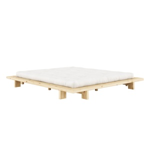 Karup Design, Karup Design Bettgestell »JAPAN BED«, Massivholzbett Japan aus Kiefer massiv mit Lattenrost, Bettgestell., Karup Design Bettgestell »JAPAN BED, FSC®-zertifiziertem Massivholz Futonbett, excl. Matraze« Mit Lattenrost, Minimalistisches Japandi Design, bodennah & zeitlos in vielen Grössen