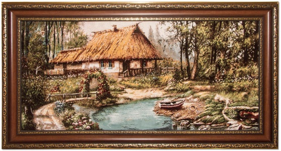 MorgenLand, morgenland Wandteppich »Bild-Teppich Figurativ 110 x 60 cm«, rechteckig, 0,6 mm Höhe, besonders weich durch Microfaser, morgenland Wandteppich »Bild-Teppich Figurativ 110 x 60 cm«, rechteckig, 6 mm Höhe, besonders weich durch Microfaser