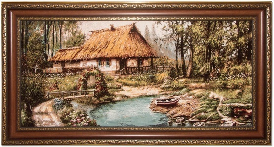 MorgenLand, morgenland Wandteppich »Bild-Teppich Figurativ 110 x 60 cm«, rechteckig, 0,6 mm Höhe, besonders weich durch Microfaser, morgenland Wandteppich »Bild-Teppich Figurativ 110 x 60 cm«, rechteckig, 6 mm Höhe, besonders weich durch Microfaser