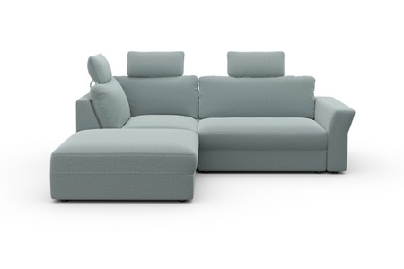SIT&MORE, sit&more Ecksofa, inklusive Sitztiefenverstellung, sit&more Ecksofa »Cadabra L-Form«, Breite 243 cm, inklusive Sitztiefenverstellung