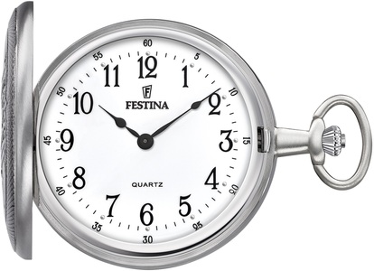 Festina, Festina Taschenuhr »F2025/1«, (Set, 2 tlg., mit Kette), Festina F2025/1 Taschenuhr