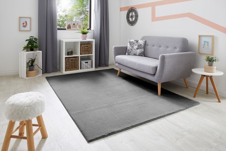 andiamo, Andiamo Teppich »Avignon«, rechteckig, 16 mm Höhe, Uni Farben, sehr weicher Flor, ideal im Wohnzimmer & Schlafzimmer, Andiamo Teppich »Arezzo«, rechteckig, 16 mm Höhe, Uni Farben, weicher Flor, waschbar, ideal im Wohnzimmer & Schlafzimmer