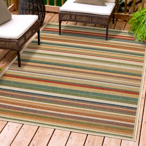 Andiamo Teppich »Sedona Streifen«, rechteckig, Flachgewebe, gestreift, In- und Outdoor geeignet