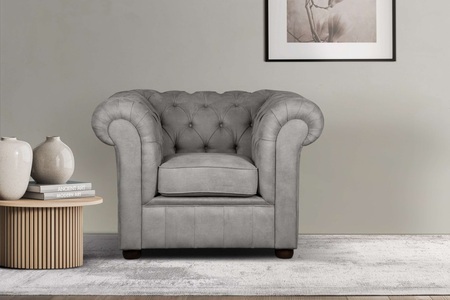Home affaire Sessel »CHARENTE«, hochwertige Knopfheftung B/T/H: 105/89/74 cm
