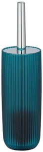 Wenko, Wenko - WC-Garnitur Agropoli Petrol, WC-Bürstenhalter, WENKO WC-Garnitur »Agropoli«, 1 St., aus Kunststoff