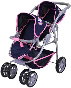 Knorrtoys, knorr® toys Zwillingspuppenwagen Milo, Magic Unicorn, Knorrtoys® Puppenwagen »Milo«