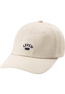 LEVI'S, Levi's® Baseball Cap »LAZY GIRL LOGO«, mit Markenlogo Stickerei, Levi's® - Baseball Cap, für Damen, Offwhite, Größe Onesize