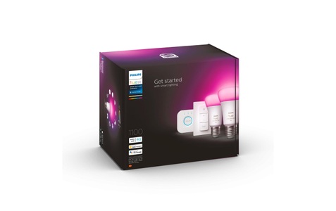 undefined, Philips Hue White and Color ambiance Starter-Kit, E27, Philips Hue Philips Hue white&color Starter E27 2x9W