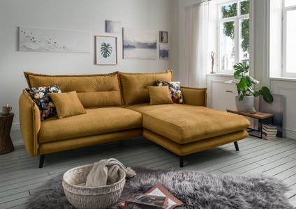 INOSIGN, INOSIGN Ecksofa »Levke«, Zierkissen inklusive, INOSIGN Ecksofa »Lazio«, in verschiedenen Bezugsqualitäten und Farben lieferbar