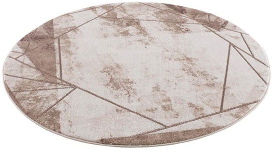 Carpet City, Carpet City Teppich »Noa 9294«, rund, 11 mm Höhe, Kurzflor, Wohnzimmer, Carpet City Teppich »Noa 9294«, rund, 11 mm Höhe, Kurzflor, Modern, Weicher For, Pflegeleicht
