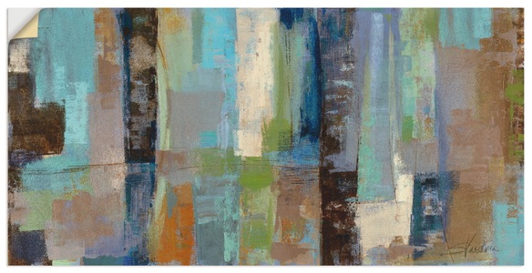 Artland, Artland Wandbild »Dachfenster«, Artland Wandbild »Dachfenster«, Muster, (1 St.), als Leinwandbild, Wandaufkleber in verschied. Grössen