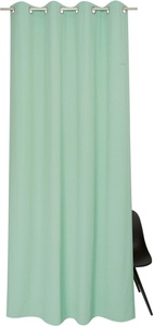 Tom Tailor, TOM TAILOR Vorhang »Dove Signature«, mit aufgesticktem Markenlogo, TOM TAILOR HOME Vorhang »Dove Signature«, (1 St.), mit aufgesticktem Markenlogo