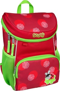 Scooli, Scooli Kinderrucksack »Mini-Me, Lotti Ladybug«, Reflektoren, Scooli Kindergartenrucksack Marienkäfer 8 l