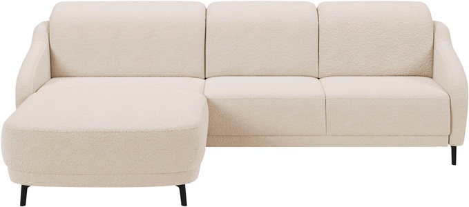 sit&more Ecksofa »Blues L-Form« wahlweise mit Klapptisch und USB