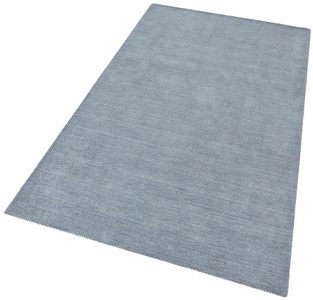 THEKO EXKLUSIV, Wollteppich, »Gabbeh uni«, Theko Exklusiv, rechteckig, Höhe 15 mm, handgewebt, THEKO Wollteppich »Gabbeh Uni, Handweb Teppich, meliert, reine Wolle, handgewebt«, rechteckig, 14 mm Höhe, Schlafzimmer, Wohnzimmer, Esszimmer, auch als Läufer oder rund