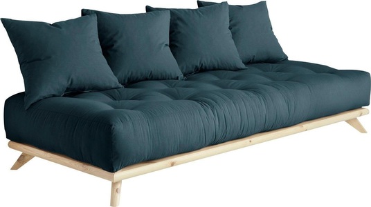 Karup Design, Karup Design SENZA Futonsofa inkl. 4 Kissen, Farbe und Gestell auswählbar, Karup Design Daybett »Senza Daybed«, mit Holzstruktur