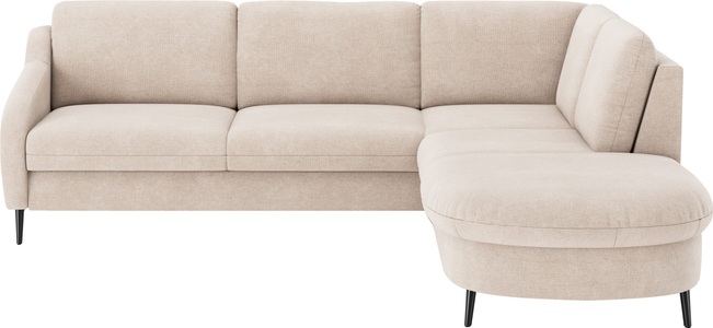 sit&more Ecksofa »Soul L-Form«, wahlweise mit Bettfunktion und Bettkasten oder Schubkasten