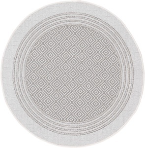 carpetfine, carpetfine Teppich »Boho 103«, rund, 4 mm Höhe, robustes Flachgewebe, Sisal Optik, In- und Outdoor geeignet, Wetterfest und UV-beständig für Balkon, Terrasse, Garten, Aussenbereich,Wohnzimmer, Schlafzimmer, carpetfine Teppich »Boho 103«, rund, 4 mm Höhe, robustes Flachgewebe, Sisal Optik, UV-beständig, Aussenbereich