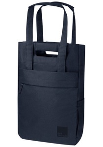 Jack Wolfskin, Jack Wolfskin Shopper mit Rucksackfunktion Piccadilly one size blau night blue, Jack Wolfskin Piccadilly One Size blau night blue