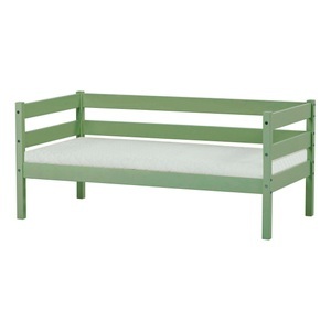 Hoppekids, Hoppekids Einzelbett »ECO Comfort«, (Set), mit Rollrost in 8 Farben, wahlweise mit Matratze und Absturzsicherung, Hoppekids Einzelbett »ECO Comfort Kinderbett, Kiefer Massivholz, Jugendbett inkl. Rollrost«, 70x160 cm, wahlweise in verschieden Farben/ Matratze/ Absturzsicherung