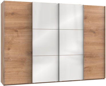 fresh to go, Fresh To Go Schwebetürenschrank »Level«, mit Glastüren und Synchronöffnung, Wimex Schwebetürenschrank »Level by fresh to go«, mit Glastüren und Synchronöffnung