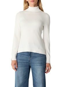 Comma Strickpullover, mit Ärmelschlitzen