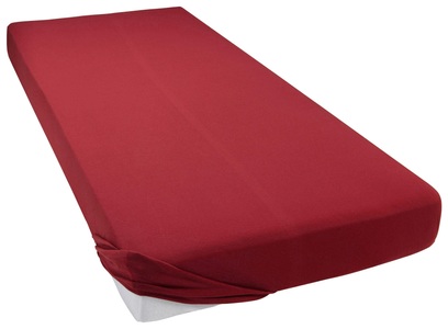 BELLANA, Spannbettlaken »Mako-Jersey«, bellana, bellana Spannbettlaken »Melone in Gr. 70x140, 90x200, 140x200 oder 180x200 cm«, Baumwolle, Matratzen bis 25cm Höhe, Spannbetttuch auch für Kinder