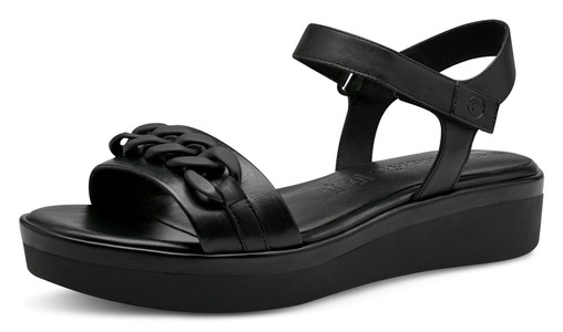TAMARIS, Tamaris Sandale, mit modischer Zierkette, 
