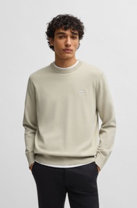BOSS ORANGE Strickpullover »Kanovano_S 1026«, mit Rundhalsausschnitt